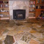 Stone Flooring in a Living Room