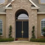 Front Door of a Modern House